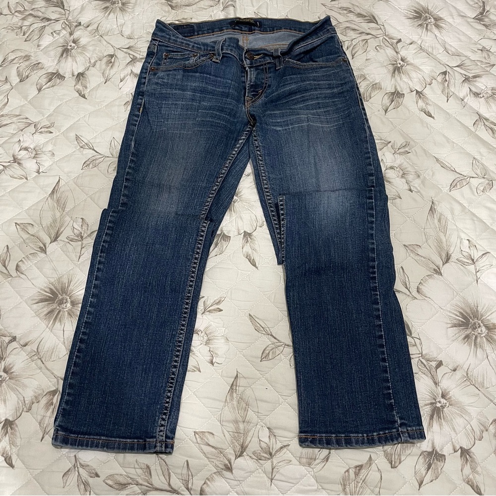 Levi's Blue slightly Boot Cut Jeans Classic Fit
